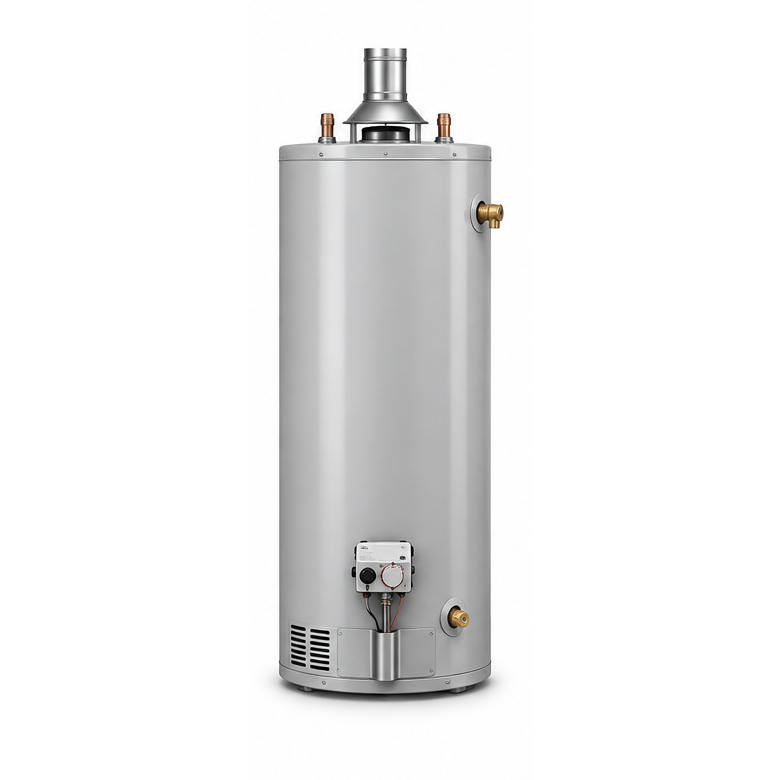 Traditional gas storage tank water heater