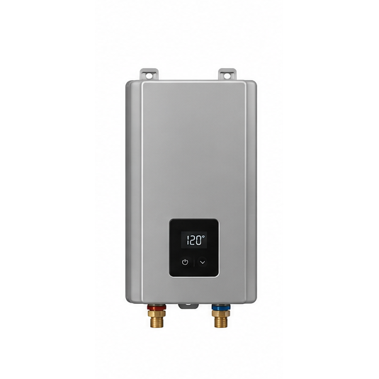 Compact electric tankless water heater