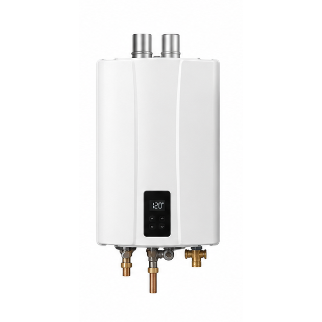 Wall-mounted gas tankless water heater
