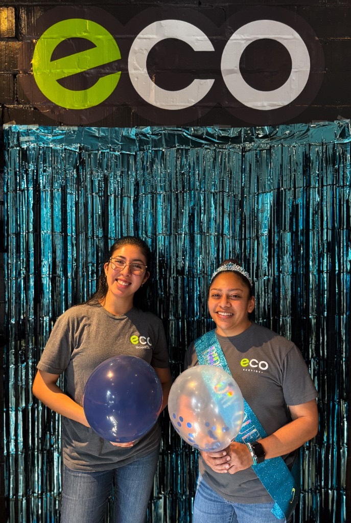 The Eco team staying active together outside of work