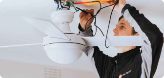 Ceiling Fan with Light Kit Installation: